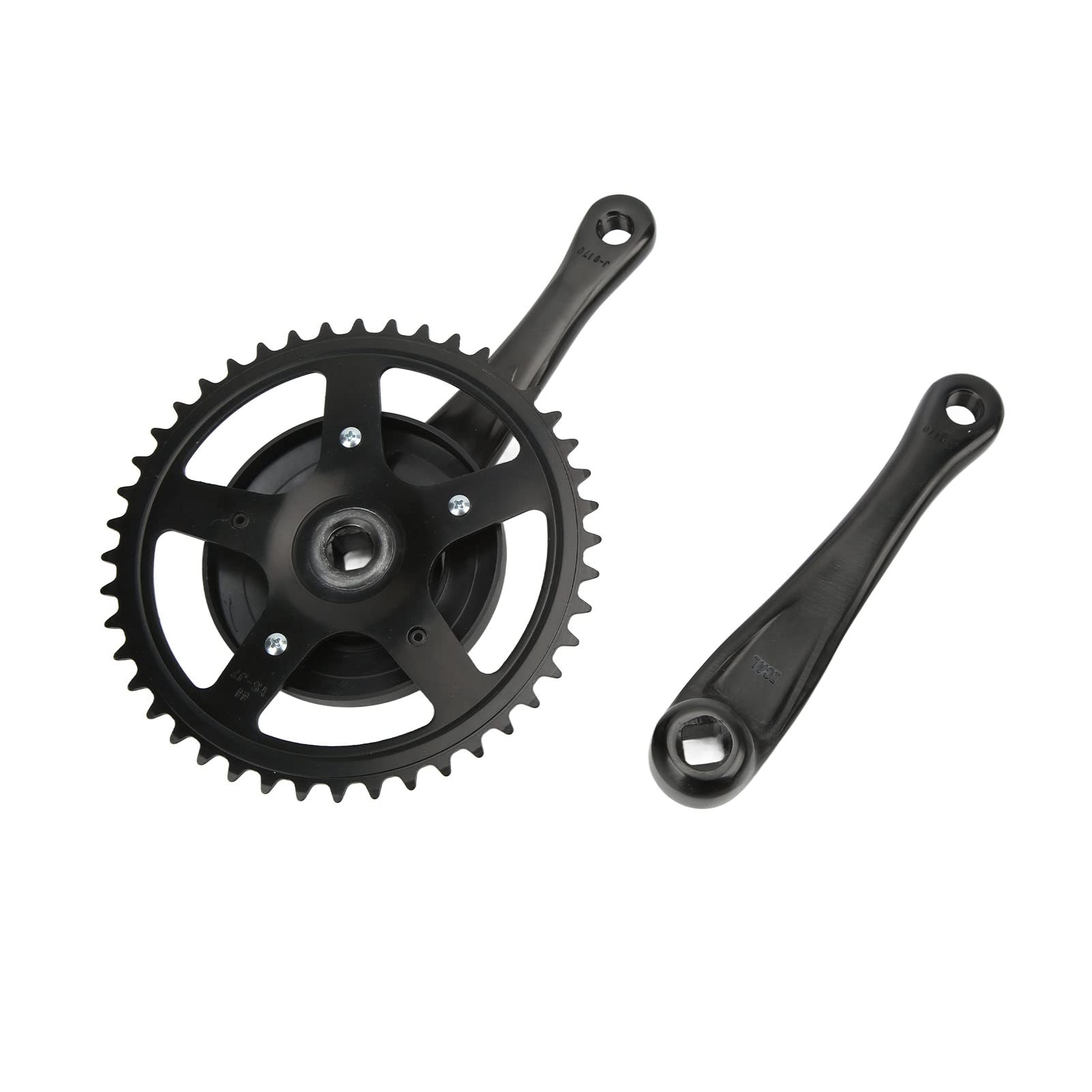Manivelle VTT Avec Plateau - Trou Carré 104 BCD - Longueur 170 Mm - Aluminium/Titane - Neuf