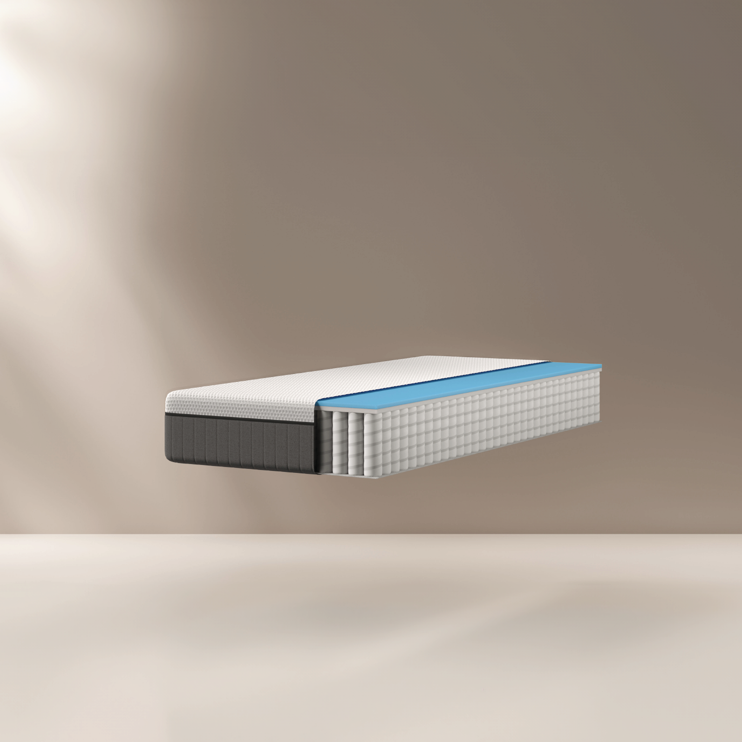 EMMA | Pack Matelas Original II Plus 80x200 + Oreiller Nuage + Couette Légère| Ressorts + Mémoire de Forme | Housse Plus Respirante - 2