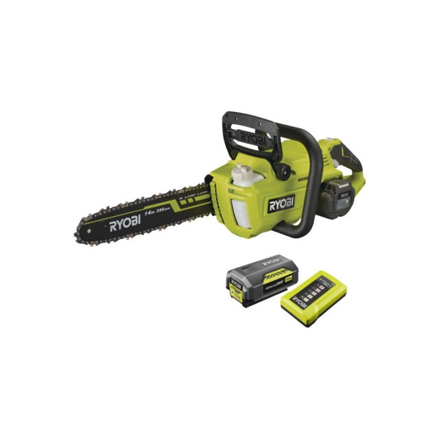 Tronçonneuse RYOBI 36V LithiumPlus Brushless - 1 batterie 5.0Ah - 1 chargeur RY36CSX35A-150