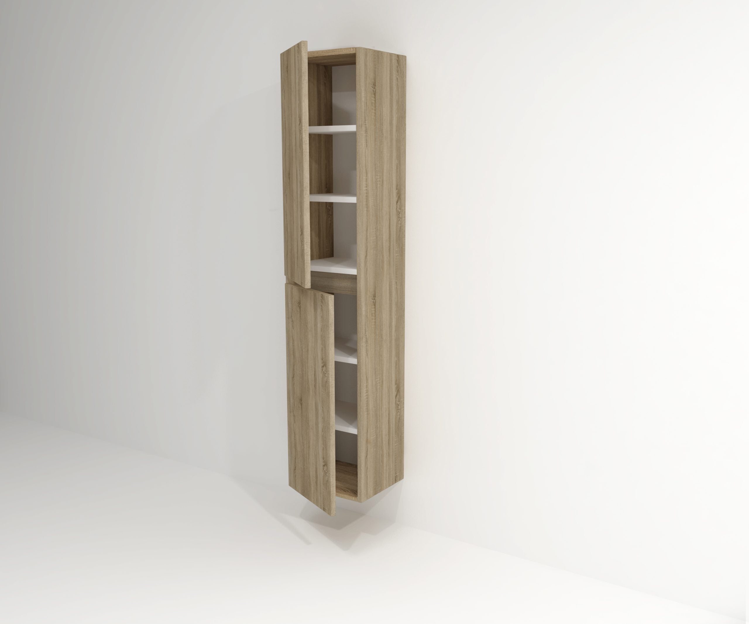 Avantarea complemento mueble de ordenación baño columna SANCY bardolino de 36x165x30cm - 3