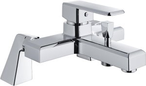 Robinet De Baignoire HUDOR Collection ENIP, Fixation Sur Plage, Laiton Chromé