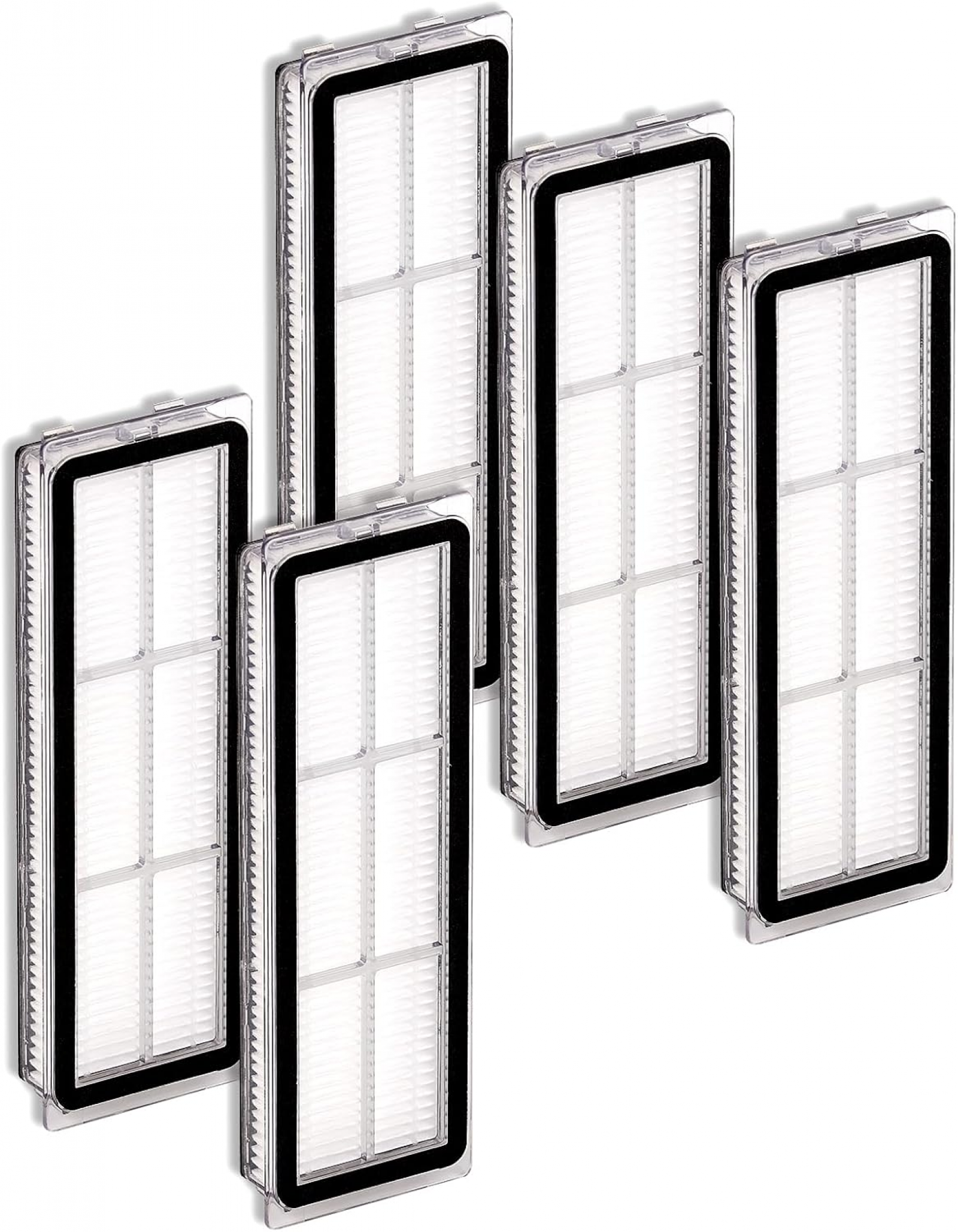 Zestaw 5 filtrów do Dreametech L10s Ultra, L10s Pro, L10 Ultra, Z10 Pro, S10, S10 Pro, S10 Plus, B101CN, 1C, W10, X10+, L10+ Plus, Z10 Pro