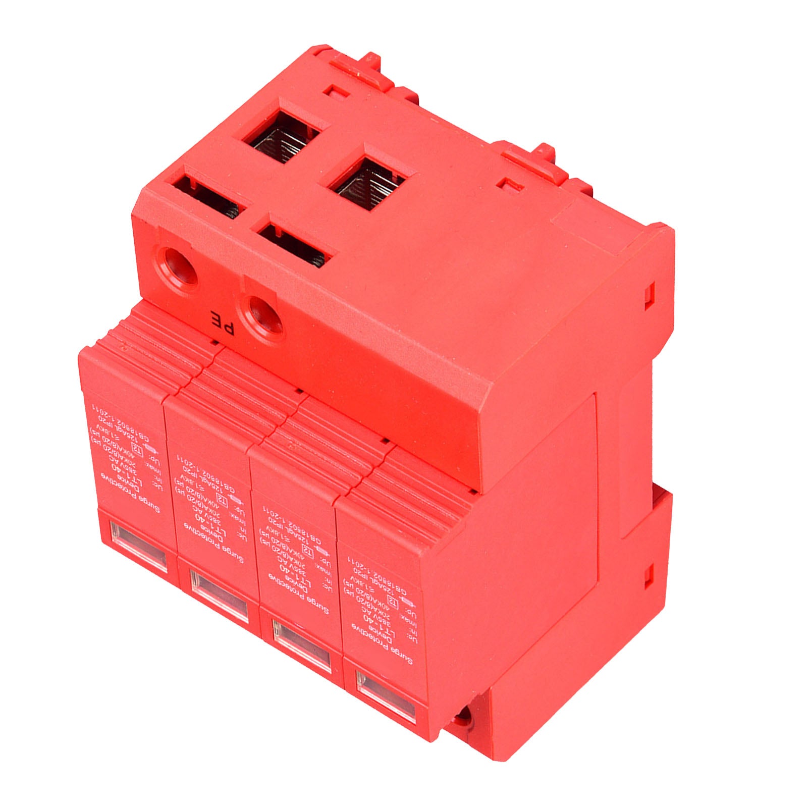 4p 40KA 385 V House Surge Protector Arrester Device a bassa tensione 20A - 4