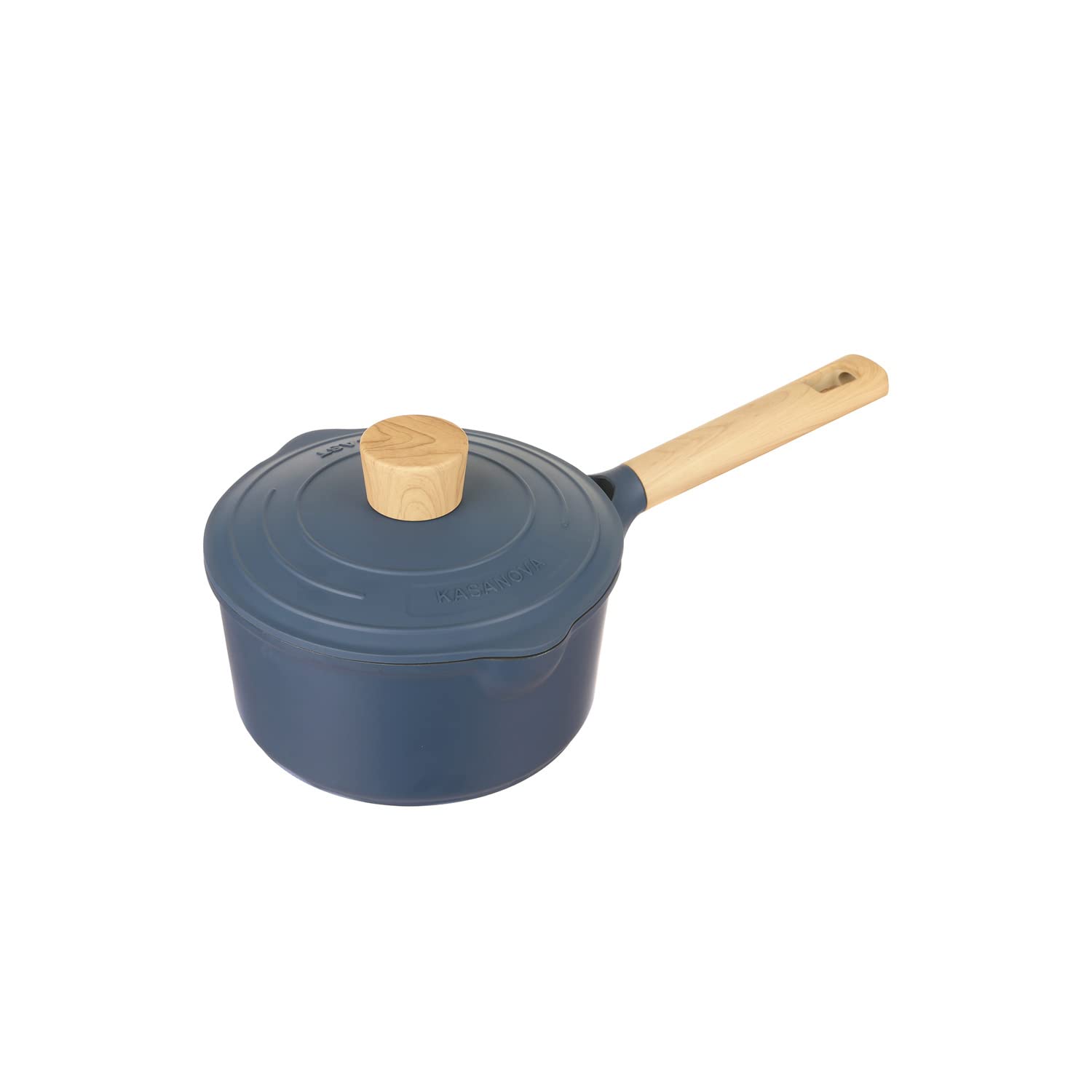 Casseruola Antiaderente KASANOVA - 18 Cm, Con Coperchio A Effetto Pioggia, Per Induzione E Forno, Senza PFOA E Nichel