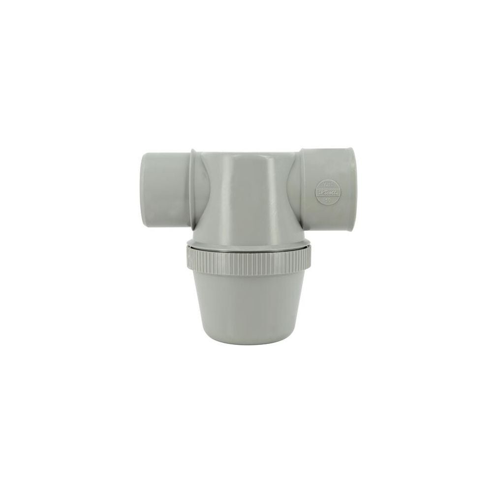 NICOLL Siphon lavabo entrée horizontale Ø50 - 3