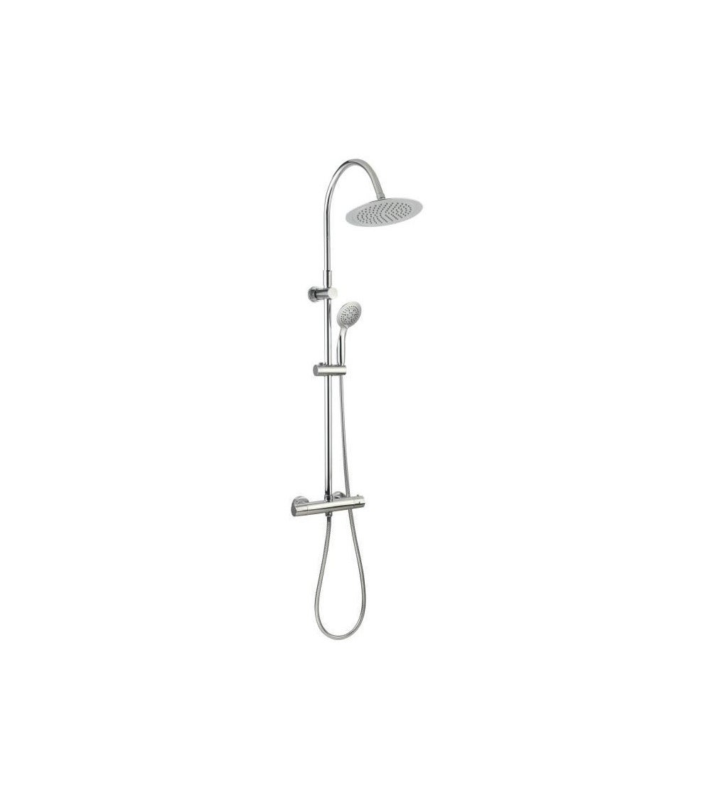 Rousseau columna de ducha con grifo monomando termostático suhali 2