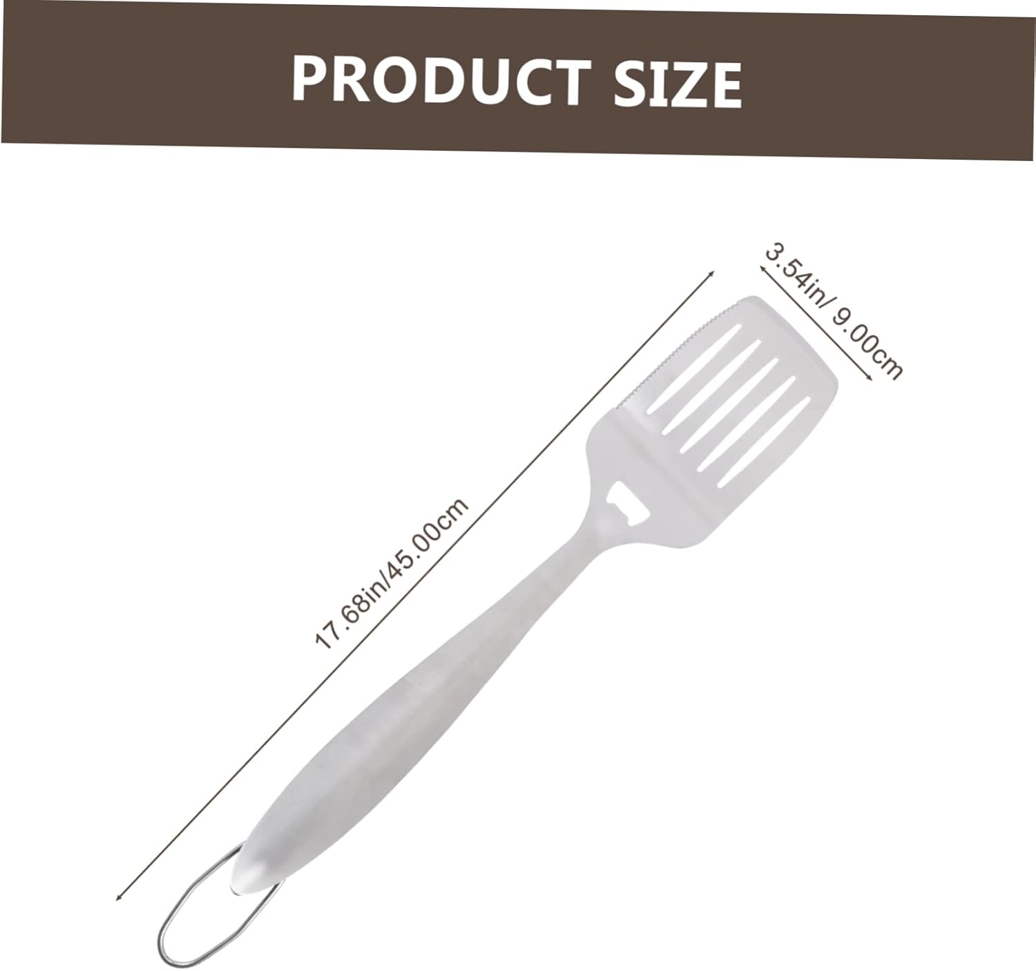 Zestaw 2 przyborów do grilla ze stali nierdzewnej: ergonomiczny widelec i szpatułka do grillowania na świeżym powietrzu – praktyczne akcesoria do gri - 5