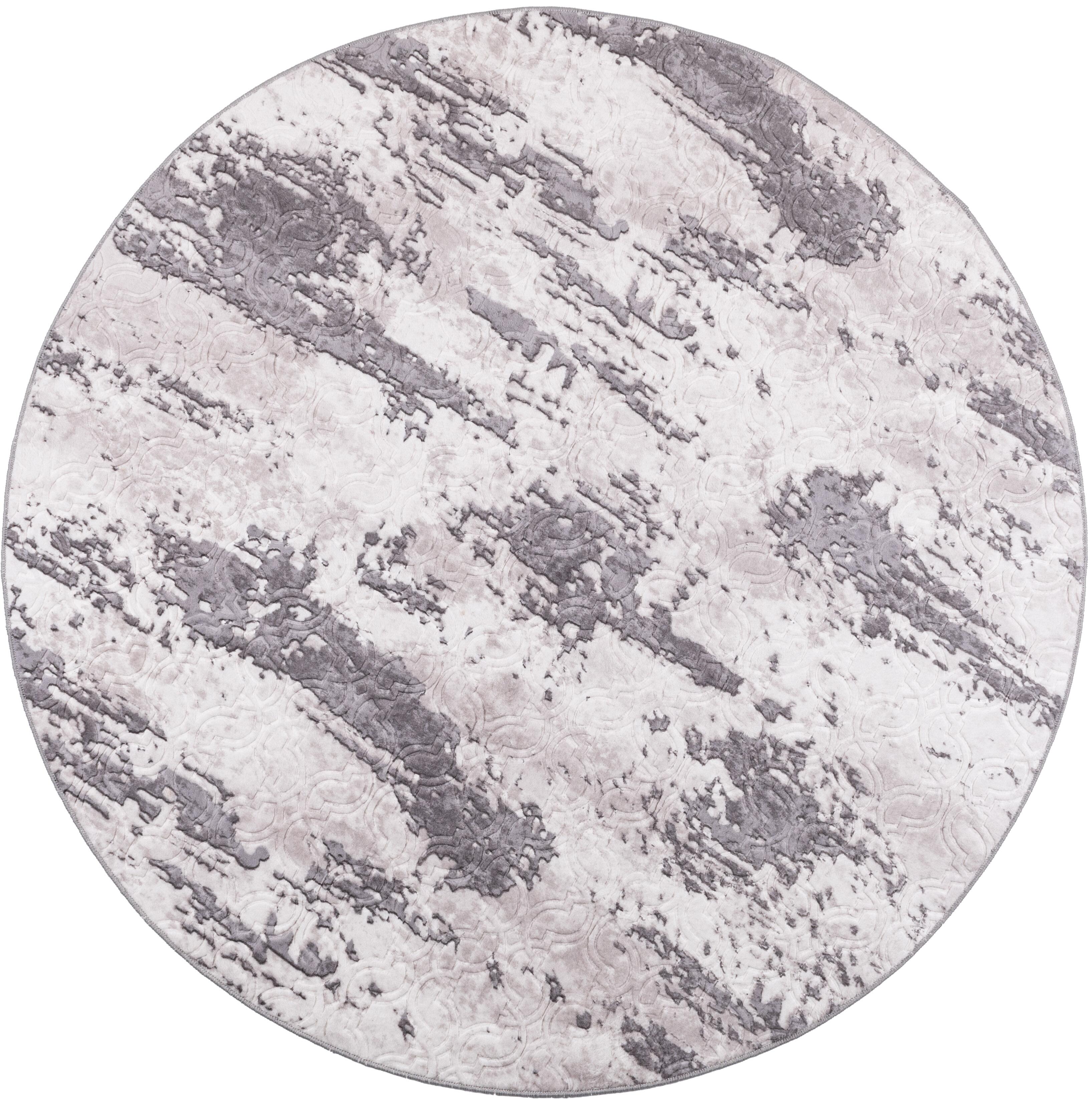 Dywan Multidecor Vision 150 cm koło przecierka szaro-antracytowa 1 szt.