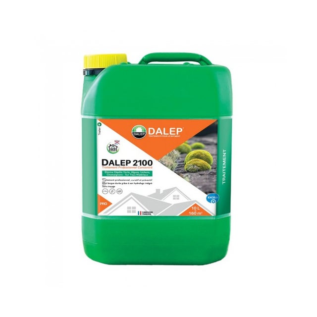 Antimousse Professionnel Concentré DALEP 2100 Bidon de 10 Litres -