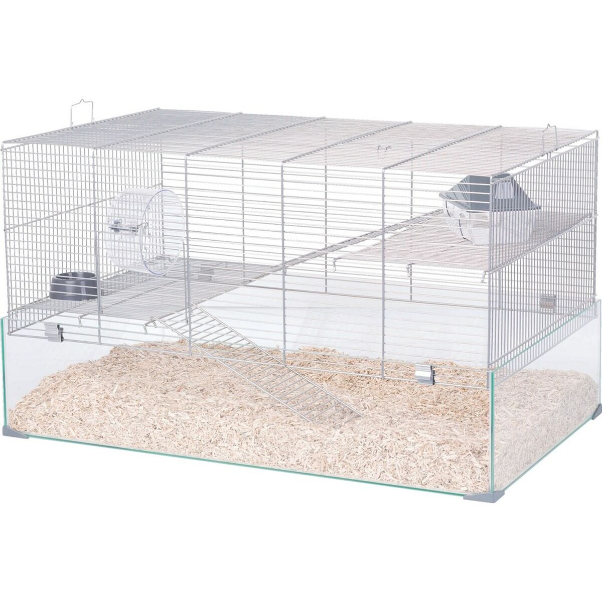 Merlin Cage Cage Zolux 205664GRI Métal Plastique | Leroy Merlin