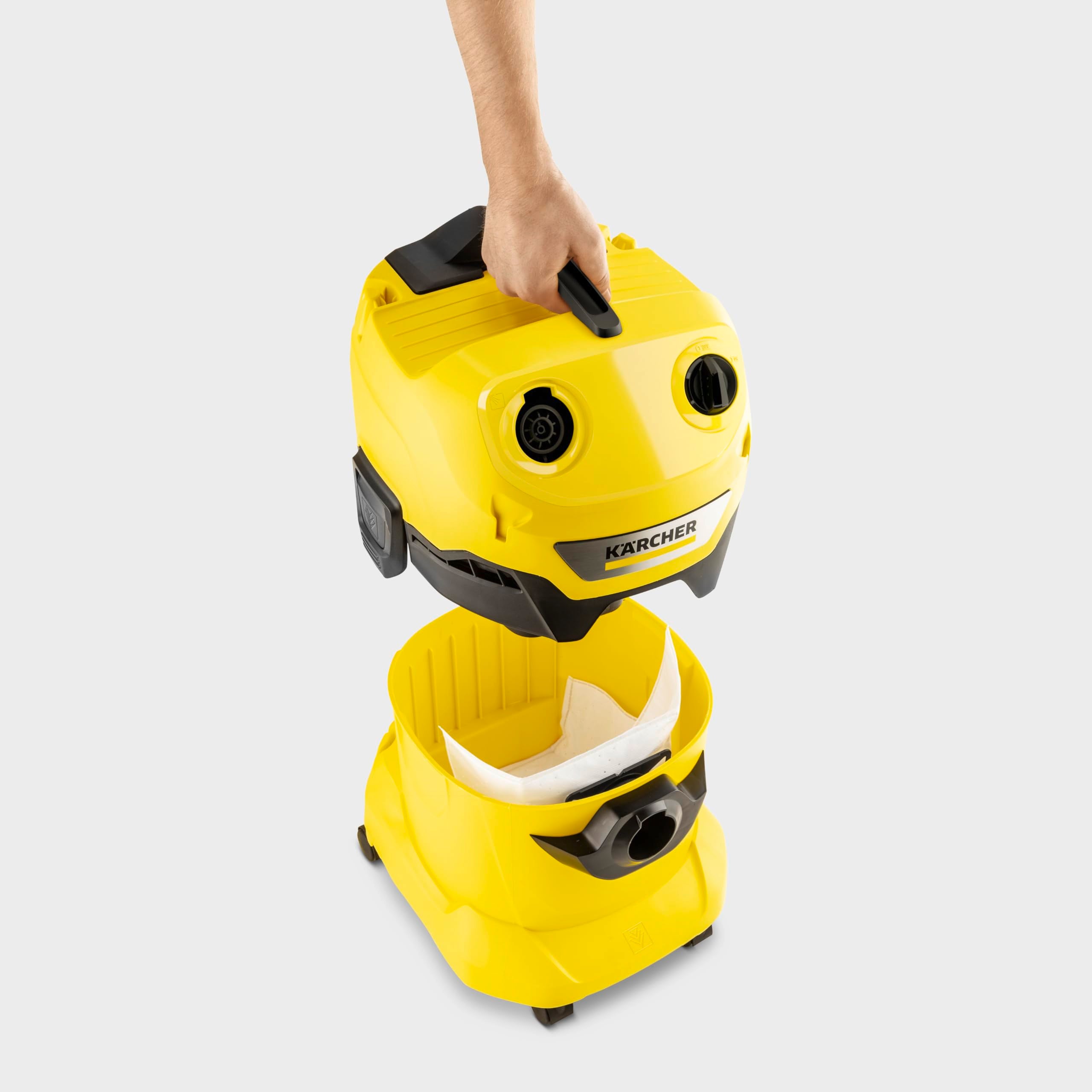 Kärcher WD 4 V-20/5/22 20 L Aspirateur sans sac Sec&humide 1000 W Sans sac - 8