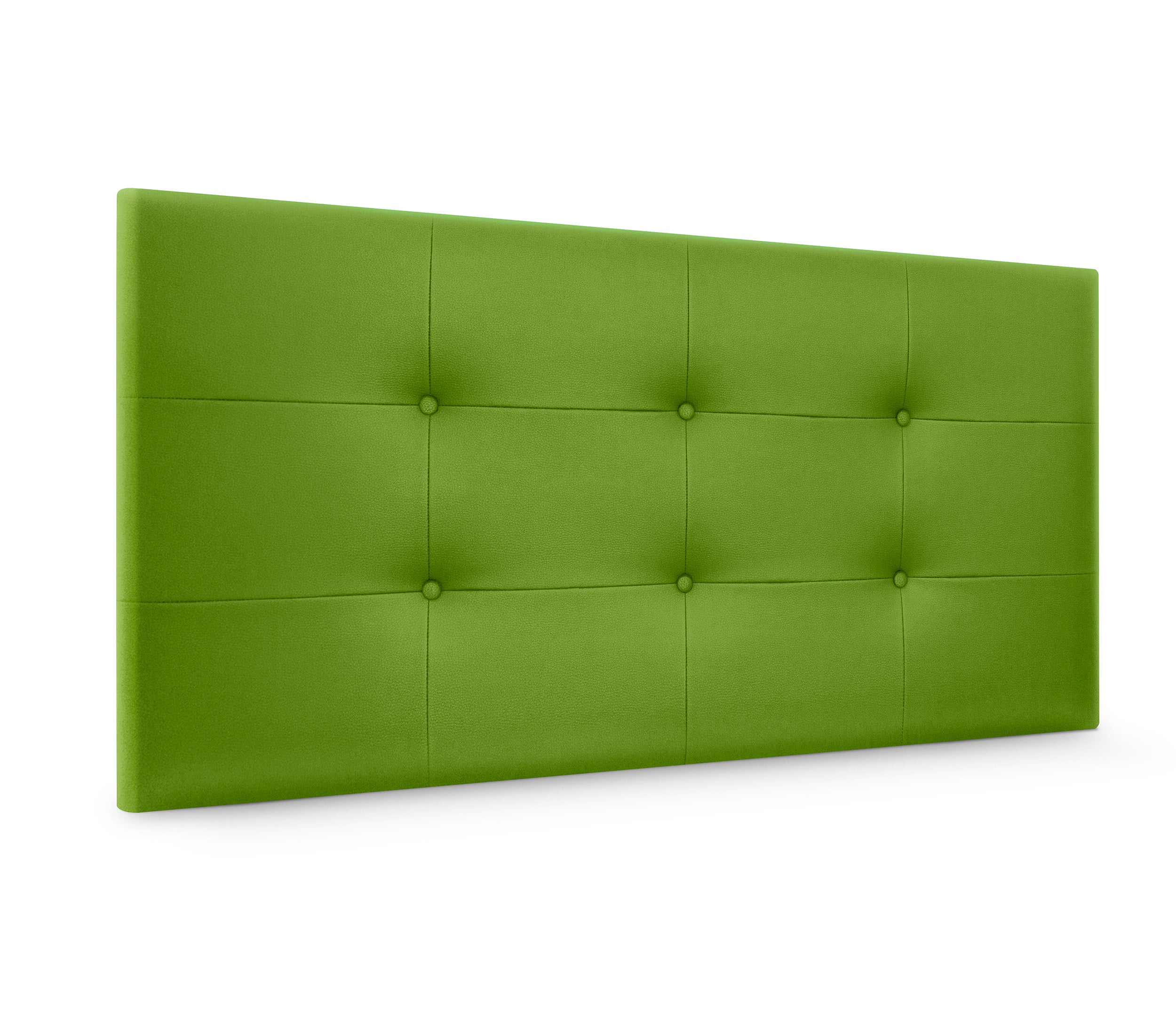 DHOME Cabecero de Polipiel Capitoné 95x60cm Camas 90 - Verde | Leroy Merlin