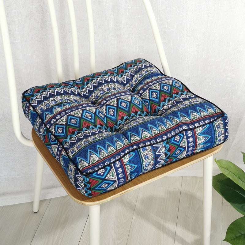 Boho Poduszki na krzesła Tatami Komfortowa oddychająca wyściełana poduszka do siedzenia na krzesło do biura ogrodu do wnętrz dla dzieci