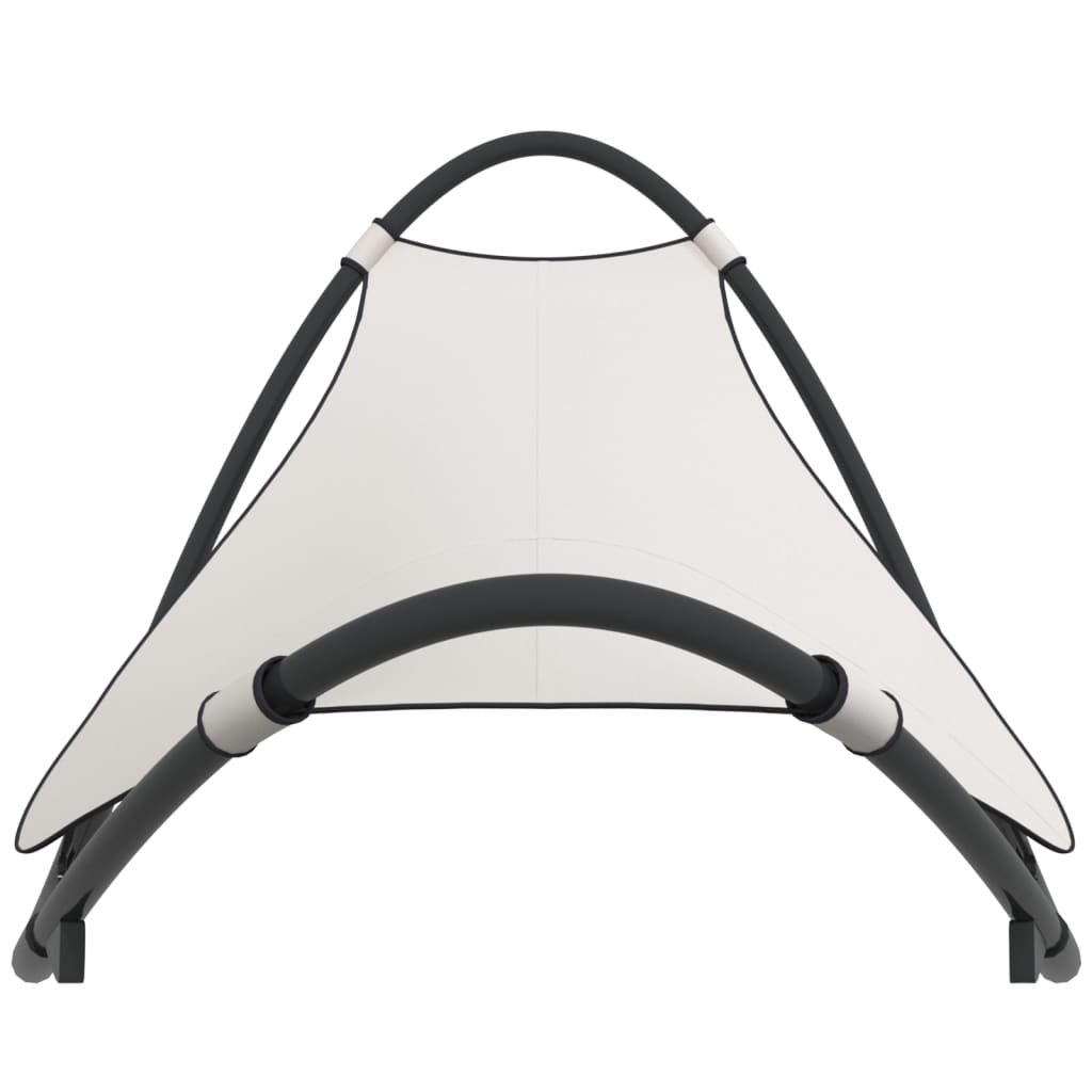 Sedia a sdraio di design lettino da giardino lettino da giardino terrazza mobile a dondolo da esterno con 02_0012961 - 2