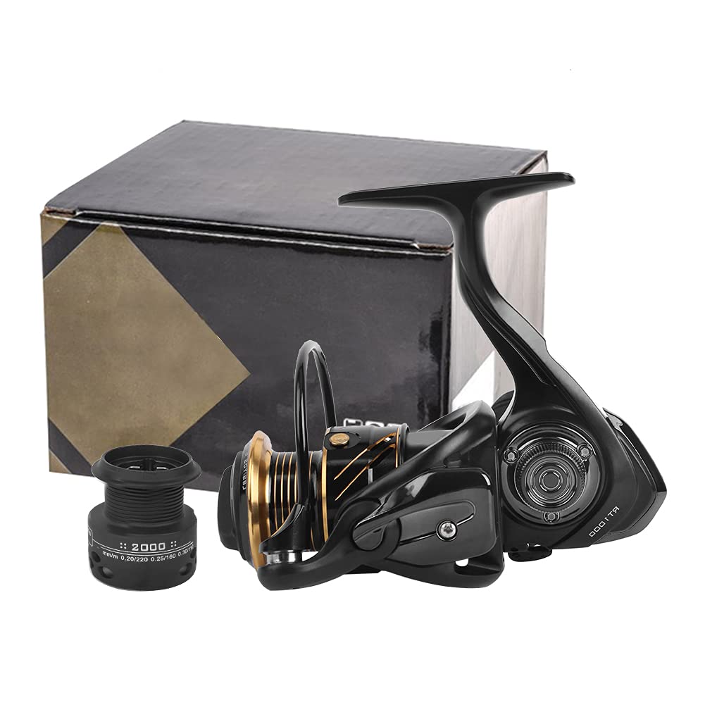 Accessorio per mulinello per attrezzi da pesca in mare con rotella per pesce in metallo di alta qualità (RT2000) - 2