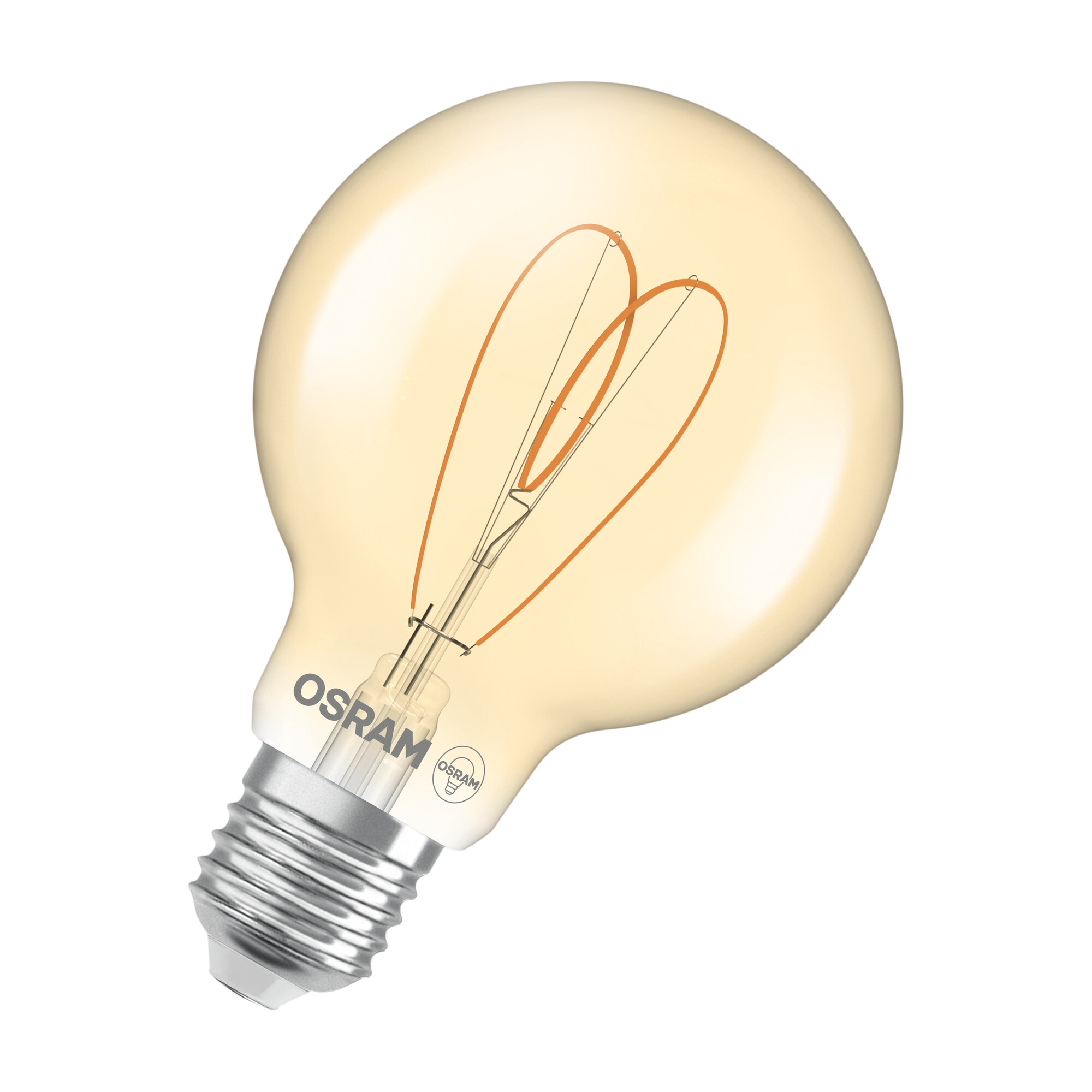 Żarówka LED Osram Dekoracyjna G80 Kula E27 8W 806lm 2200K Ciepła CRI90 300st Bursztynowa Ściemnialna