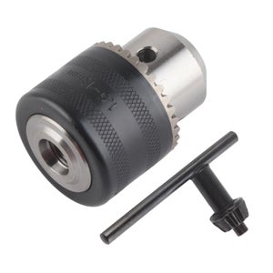 Mandrino Per Trapano Senza Chiave, Filettatura 1/2-20 UNF, Capacit&agrave; 2-13 Mm, In Metallo Resistente