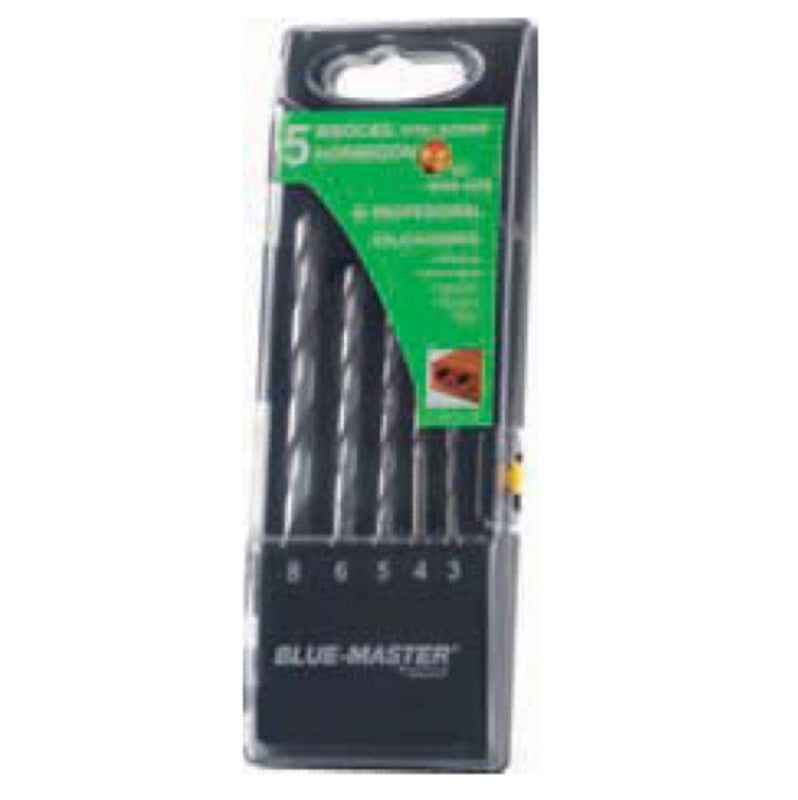 Estuche brocas widia profesional 5p 4-10mm. 4-5-6-8-10mm | Leroy Merlin