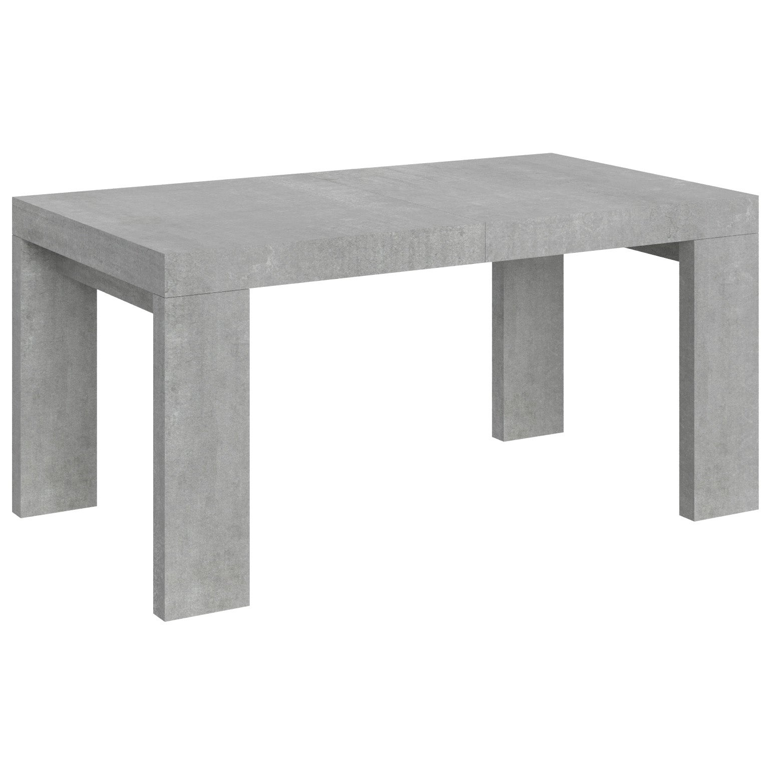 Stół rozkładany 90x160/420 cm Roxell Cement