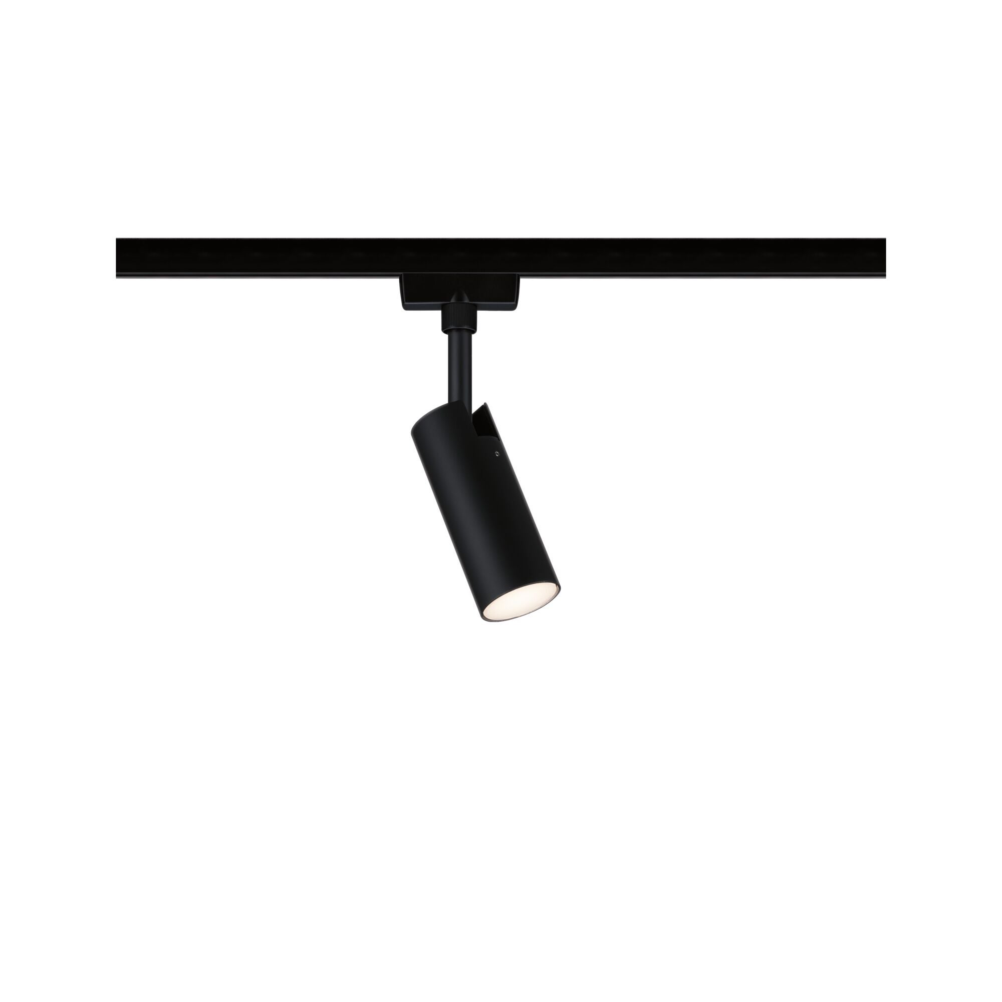 URail Spot sur rail 3-Step-Dim Tubo Spot individuel 190lm 4W 3000K gradable 230V Noir mat - 2