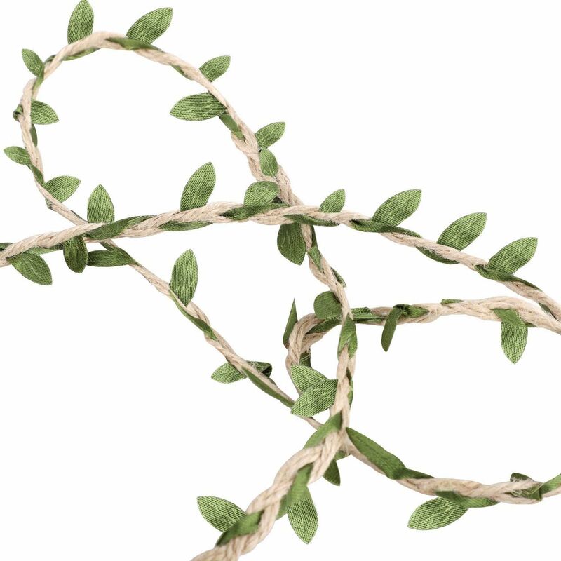 Guirlande à Feuilles Artificielles - 20M - DéCoration Murale Rustique en Feuillage Artificiel Style Liane De Jungle pour Jardin ou Mariage - 2