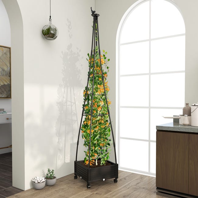 ZXCVASDF Obelisco da Giardino,Garden Supporto Piante Rampicanti,Stabile Struttura per Arrampicata,Piante Rampicanti,per Piante da Vaso,Guardiano delle Piante,Decorazione,35 * 90cm/13.7 * 35.4in ZXCVASDF Obelisco da Giardino,Garden Supporto Piante Rampicanti,Stabile Struttura per Arrampicata,Piante Rampicanti,per Piante da Vaso,Guardiano delle Piante,Decorazione,35 * 90cm/13.7 * 35.4in