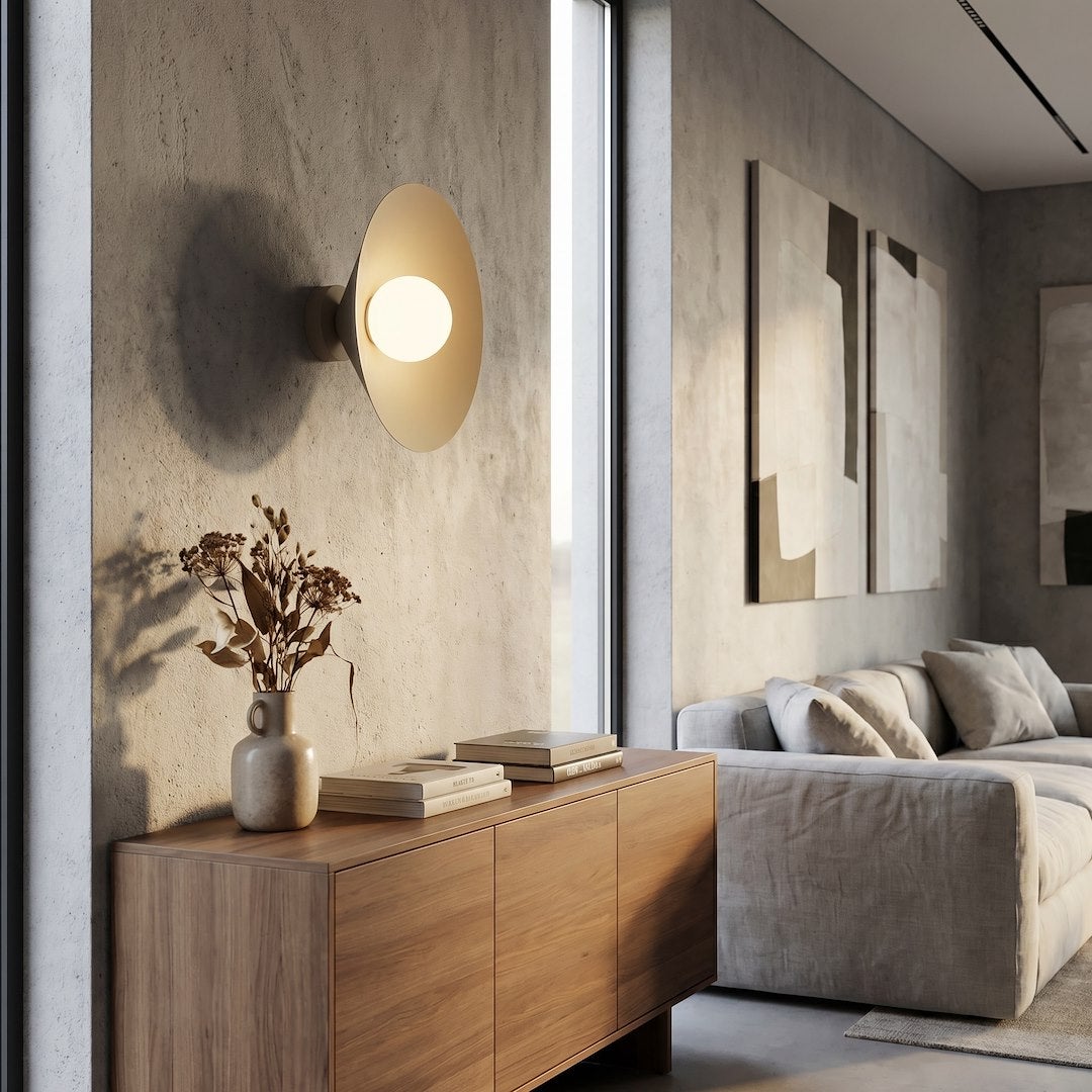 MONO K1M MOKKA OPAL - Applique murale moderne pour un éclairage élégant ...