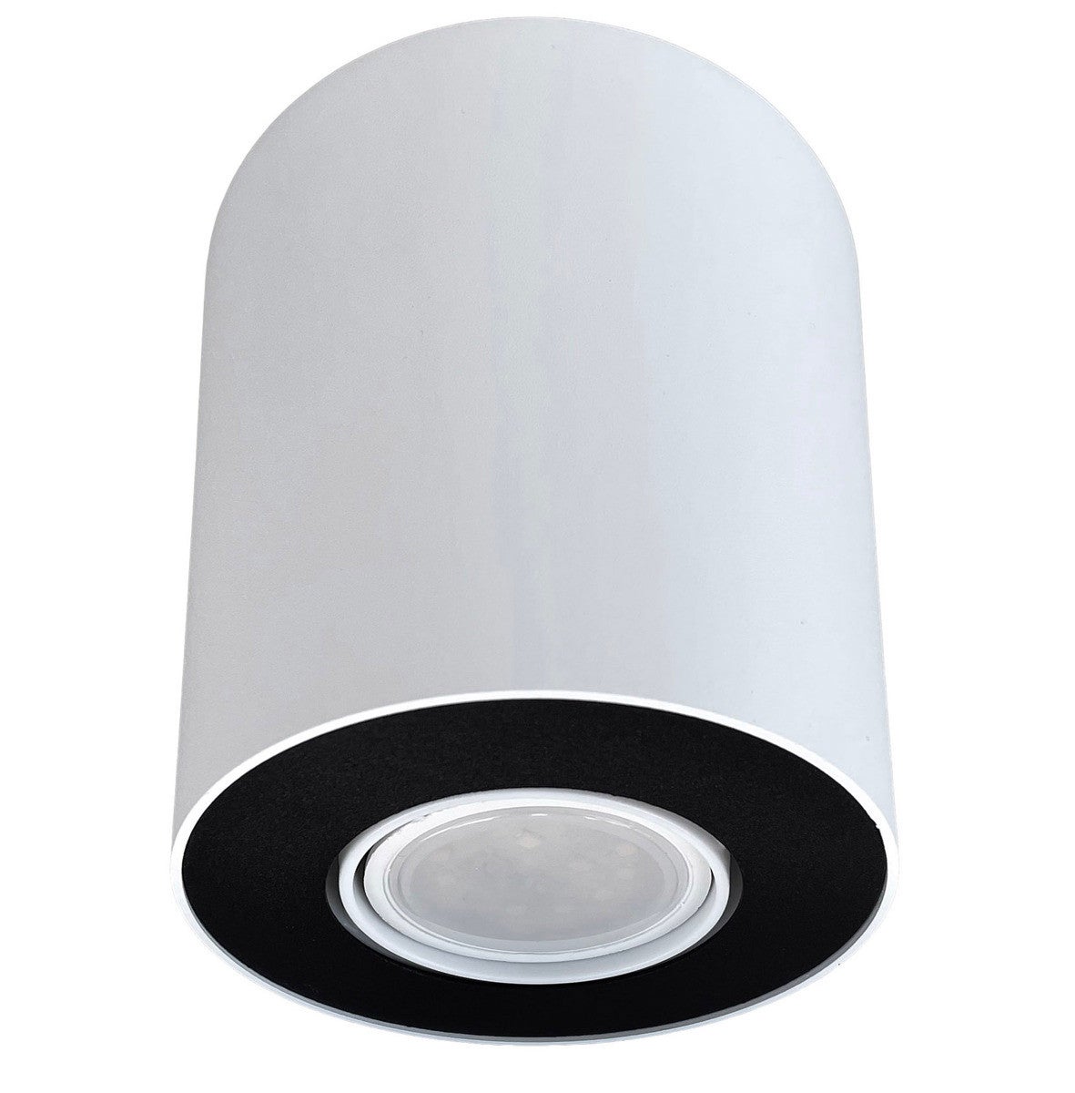 Reflektor sufitowy spot natynkowy Set okrągły biało-czarny 1xGU10x10W wym: 10 x 10 cm metal Nowodvorski Lighting