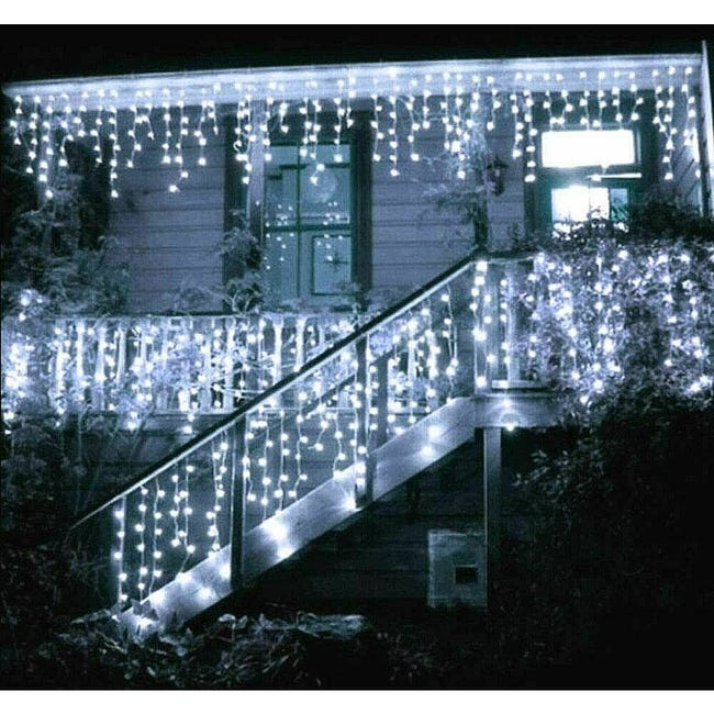 StarryEver 30 m, 1200 LED, tubo di luci per esterni, collegabile, luce bianca calda, con timer a distanza, 8 modalità IP68, tubo luminoso per esterni, alimentazione per esterni, giardino, balcone StarryEver 30 m, 1200 LED, tubo di luci per esterni, collegabile, luce bianca calda, con timer a distanza, 8 modalità IP68, tubo luminoso per esterni, alimentazione per esterni, giardino, balcone