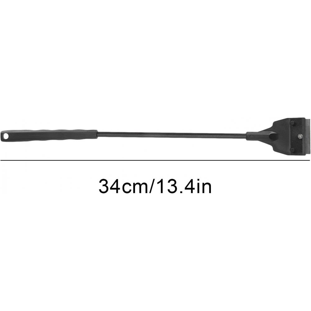Grattoir à algues, nettoyeur d'algues d'aquarium à long manche avec 5 lames remplaçables, nettoyeur de vitres d'aquarium pour aquarium en verre - 2