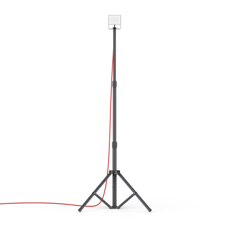 Xanlite - Projecteur de chantier secteur 230 V Trépied 1 tête 20W 1600 LM 6500 K Projection 40 M IP 44 - PR20WT - 4