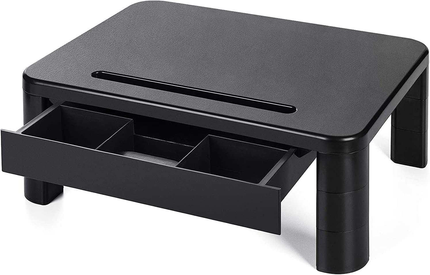 Support Moniteur Ergonomique T.1 Avec Hub USB 3.0 Et Lumières RGB - Rehausseur Réglable Pour écran, Ordinateur Portable Ou Imprimante - Organisation Bureau - 4