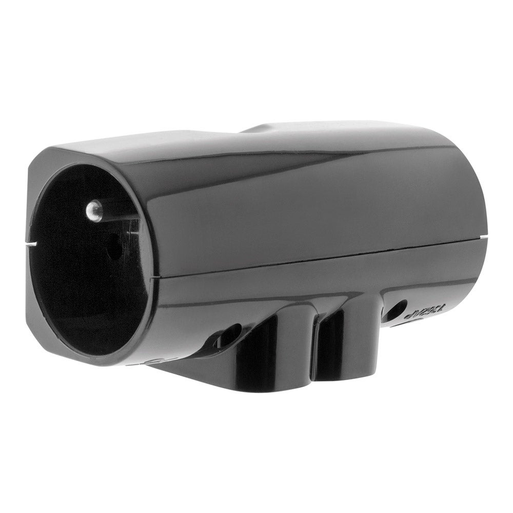 Multiprise 4 prises latérale 2x16A + 2x6A - Noir - Zenitech - 3