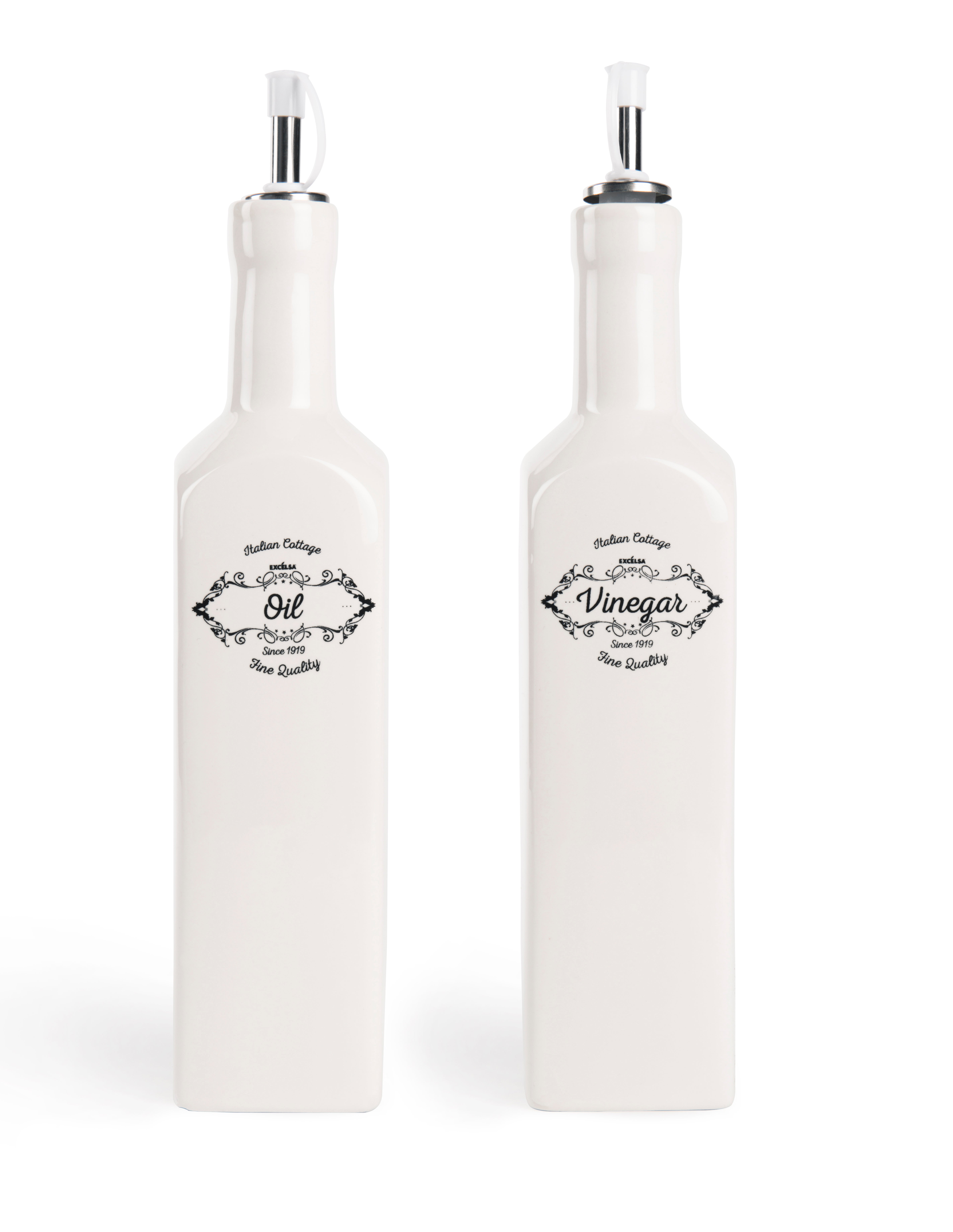 Cruet avec huile vinaigre moutarde poivre sel   Catawiki