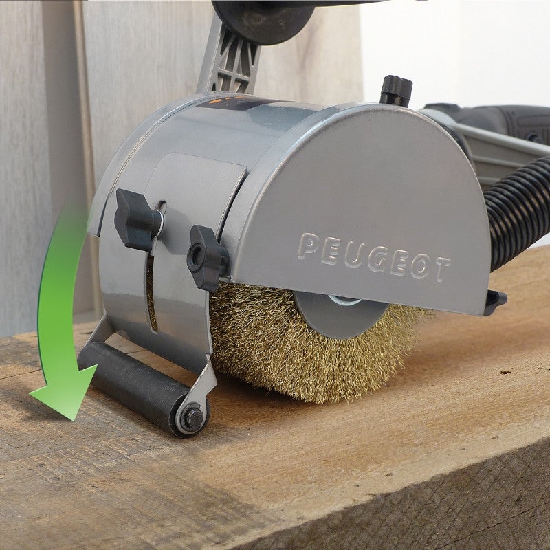 Rénovateur Filaire EnergyBrush-1500 - 1500W - Brosse Ø120x100mm - Vitesse Variable 600-3200 tr/min - Garantie 3 ans. - 6