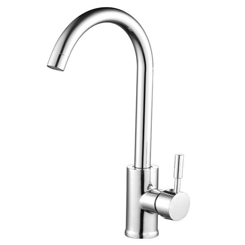 Bateria łazienkowa lub kuchenna z funkcją obrotu 360°, mieszacz wody ciepłej i zimnej, łatwa w montażu do łazienki, zlewu i małej kuchni.