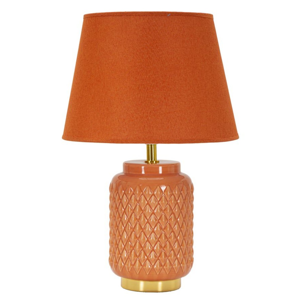 Lampa Stołowa Portulaca, Ceramika, Pomarańczowy, Seven Design