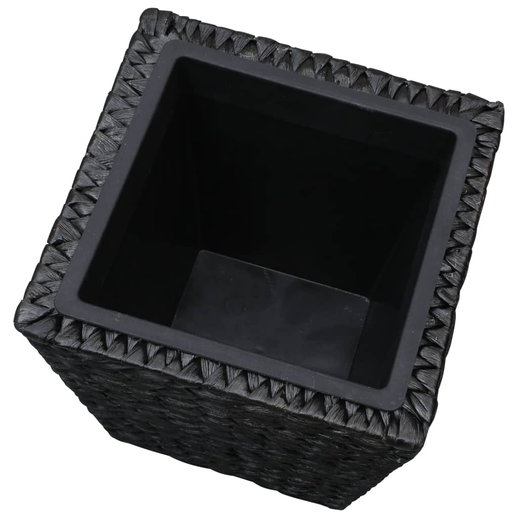 Maison Exclusive - Letti Rialzati 3 pz in Giacinto Intrecciato Nero - 6