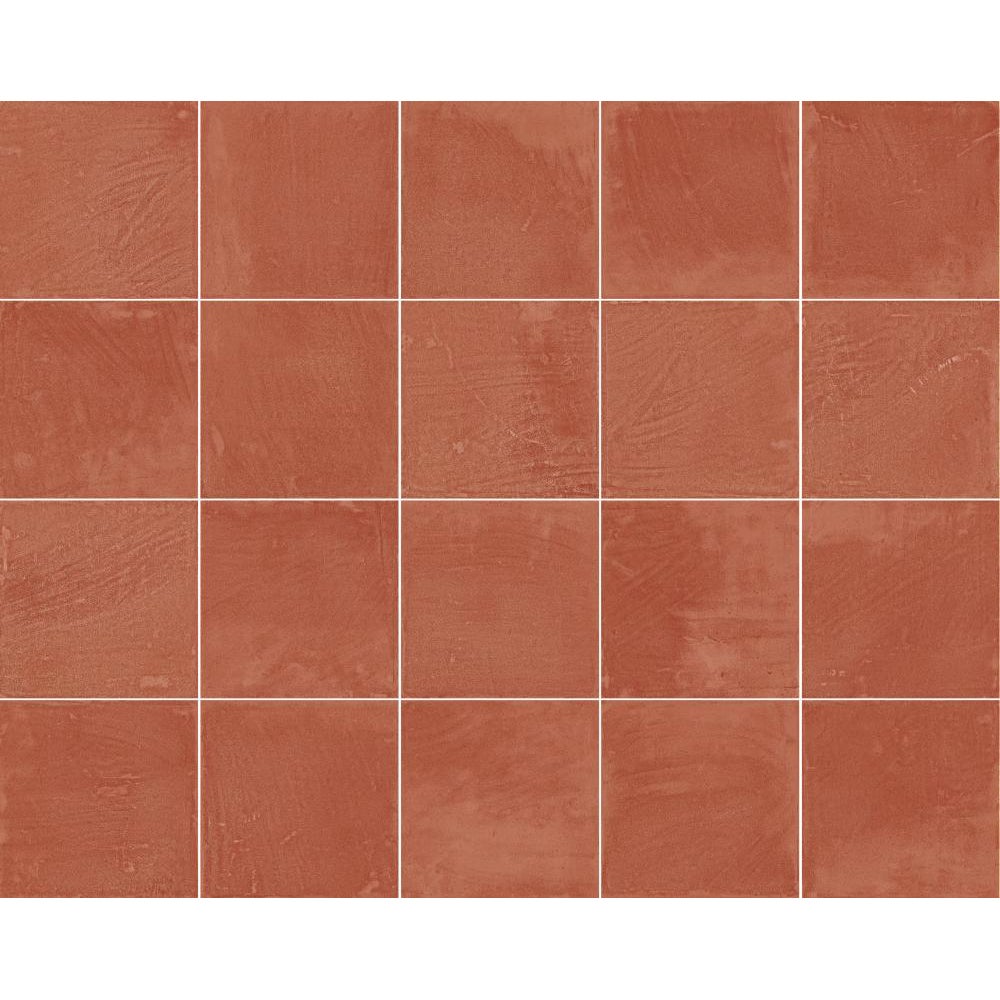Grès Cérame Intérieur/Extérieur Carrelage Sol Effet Terre Cuite. Terracotta Teja 20x20 - 3