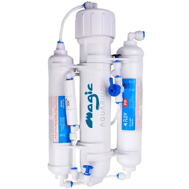 Osmoseur compacte pour aquarium avec 3 étages et membrane 50 GPD