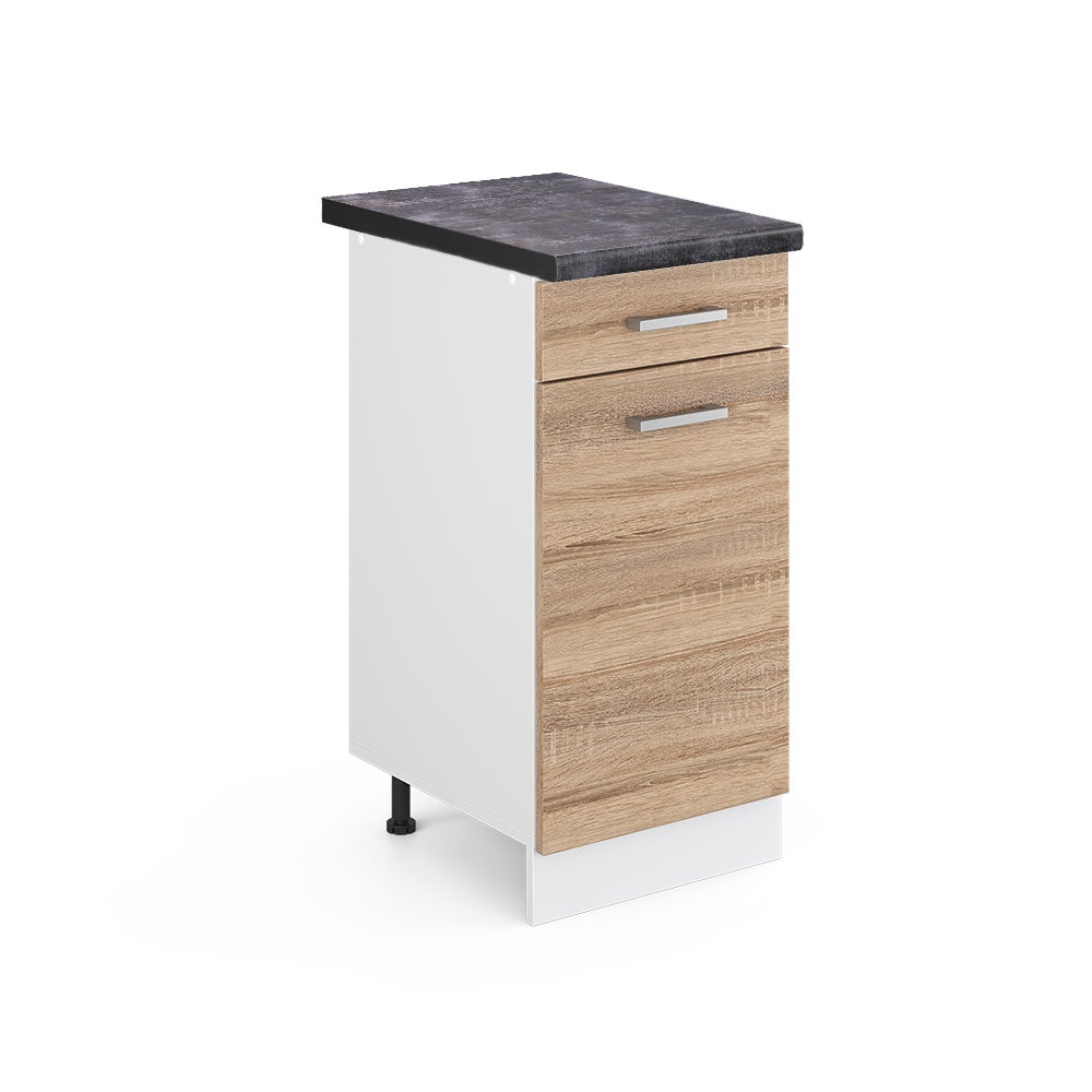 Vicco Szafka dolna do kuchni R-Line, Sonoma, 40 cm , BP Antracyt