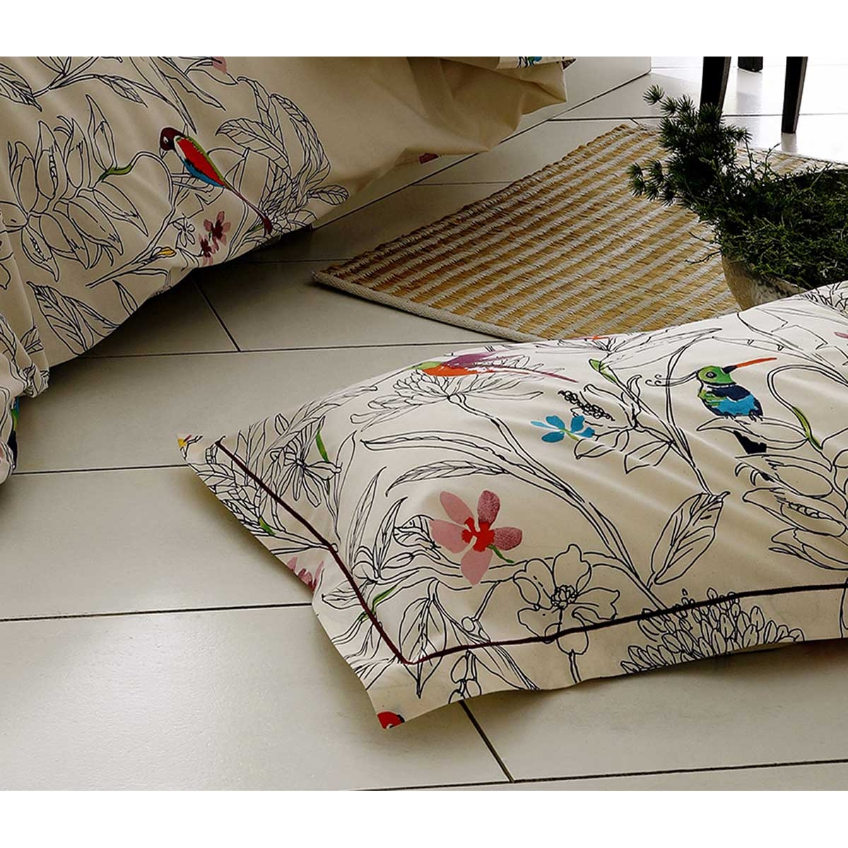 Taie d'oreiller coton brut Amazonia--50 x 70 cm - 5