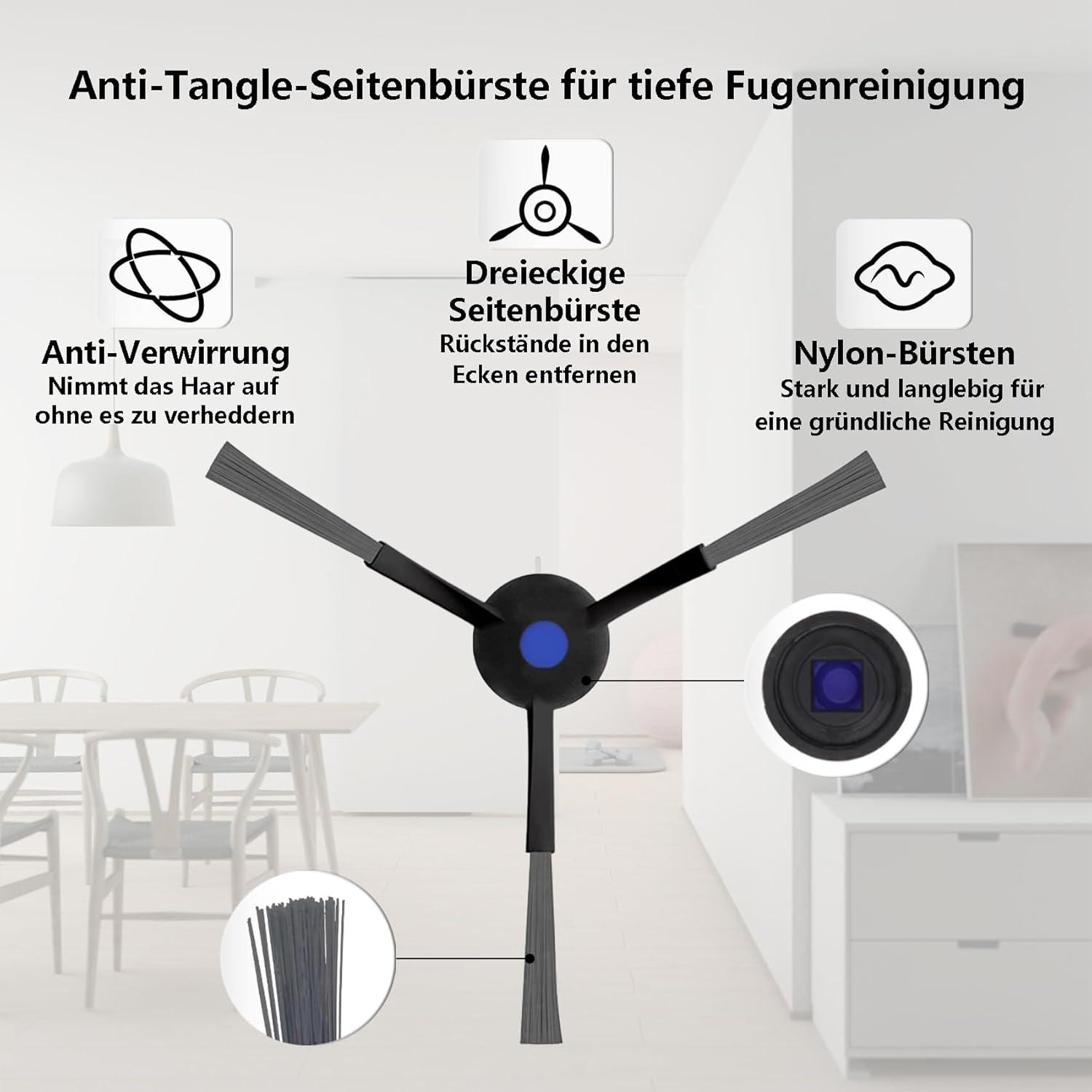 Kit d'accessoires de remplacement pour Ecovacs T50 Pro Omni - 7