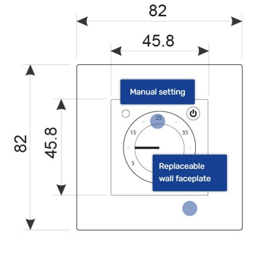 Zestaw ogrzewania podłogowego 7 m², 170 W/m² + MST-9n termostat - 7