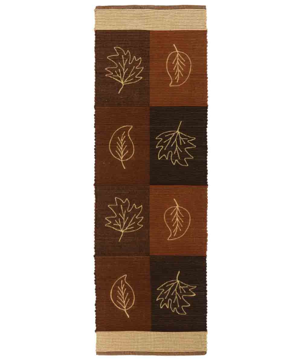 Dywan WINTER 55X180 BRĄZOWY | GalleriaFarah1970