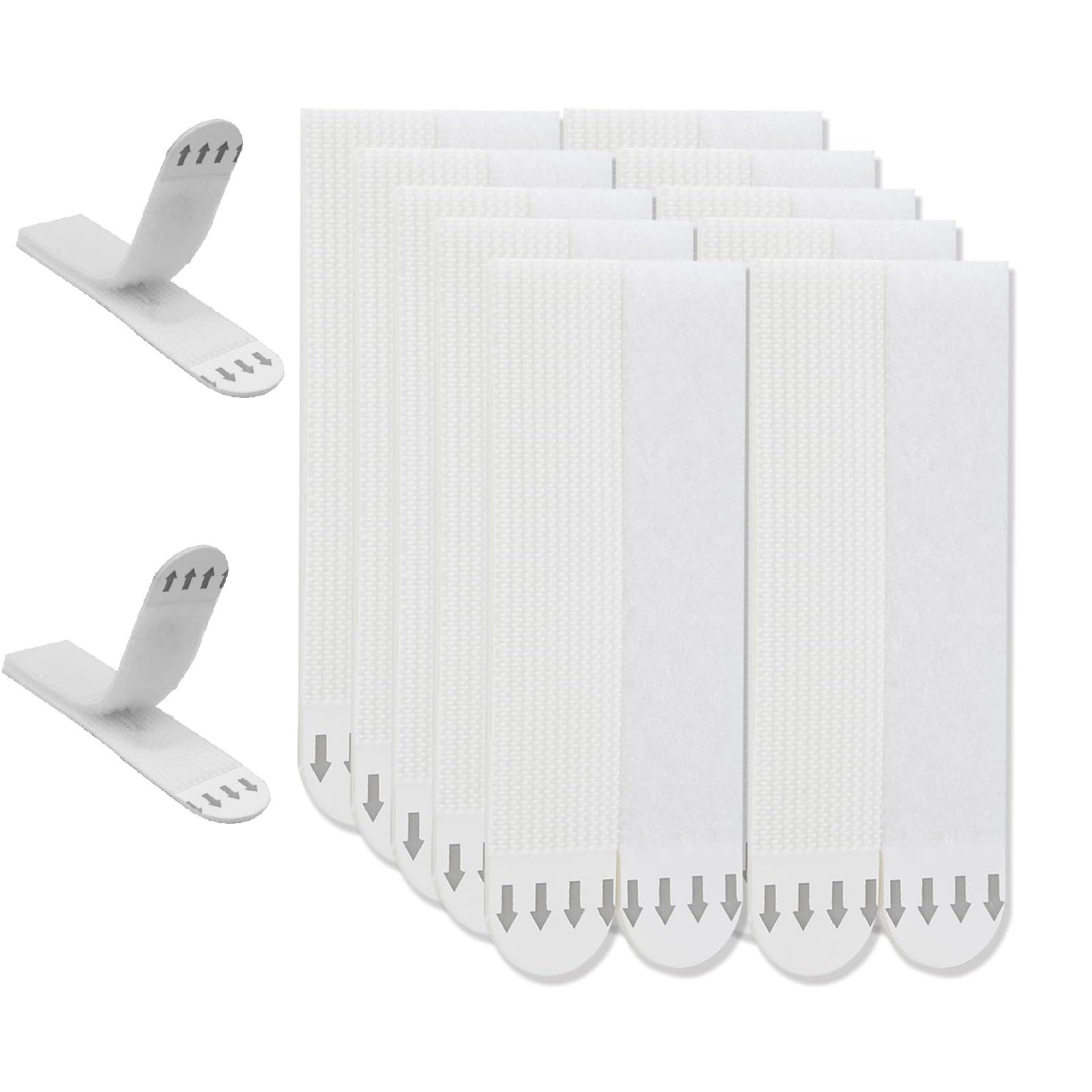 Tiras Adhesivas Para Colgar Cuadros, 24 Pares Sin Clavos Color