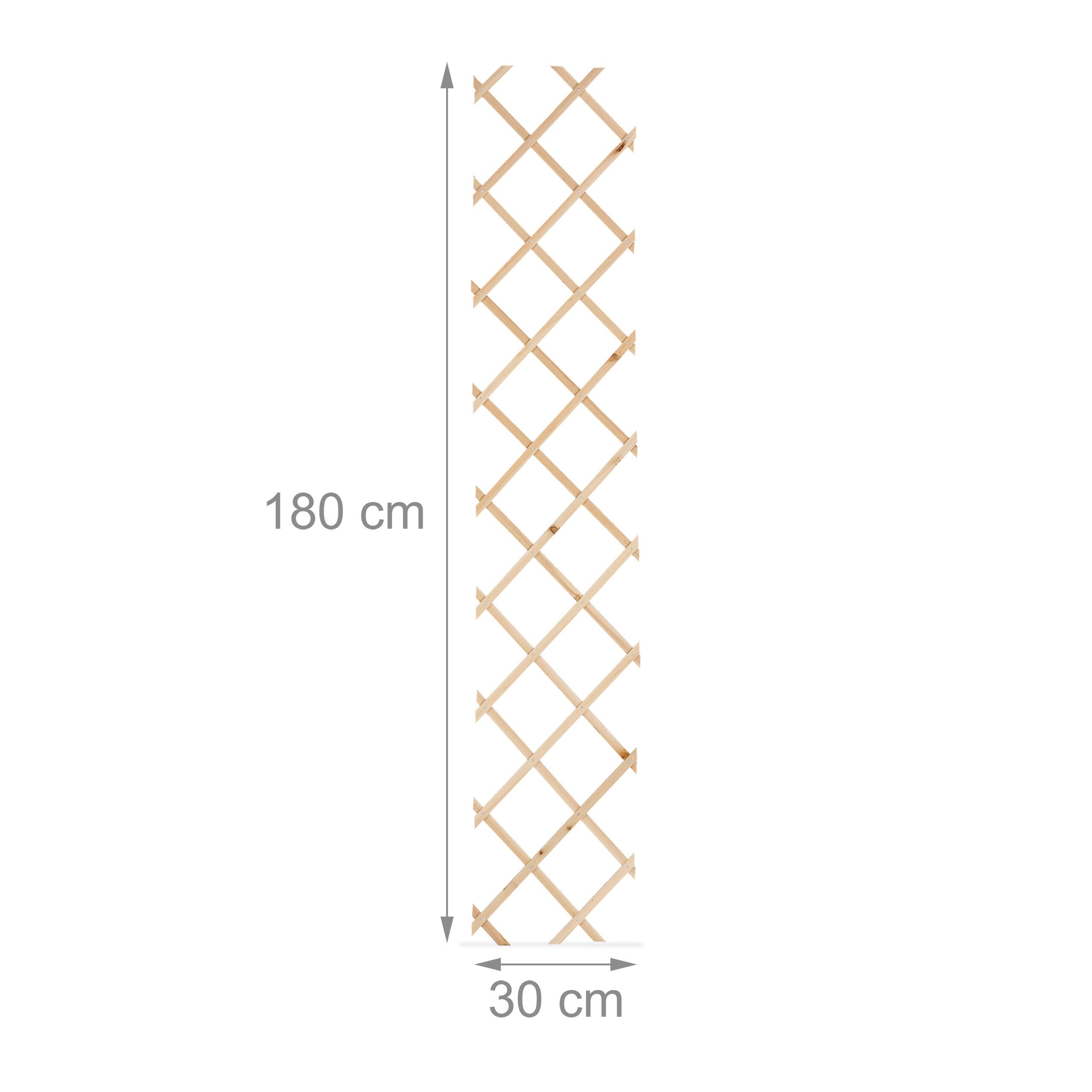 Tuteur à tomates en lot de 3, extensible, pour plantes grimpantes, 180 cm, pour jardin, balcon, nature, Relaxdays - 4