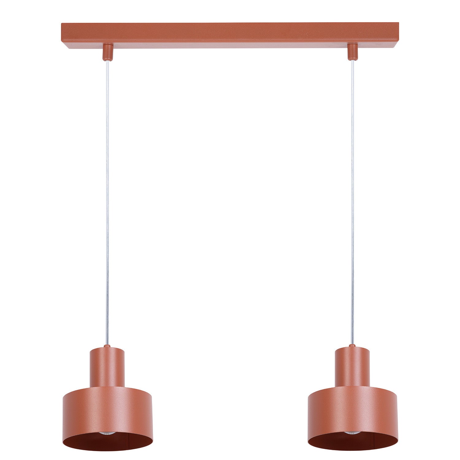 Lampa wisząca RIF ceglana 2 x E27 x 15W wym: 70 x 42 x 15 cm Sigma Lighting