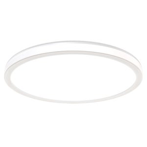 Plafonnier LED Rond IP54 13W 1600lm 4000K - Pour Salle De Bain, Balcon, Terrasse - Blanc Neutre, Diamètre 220mm