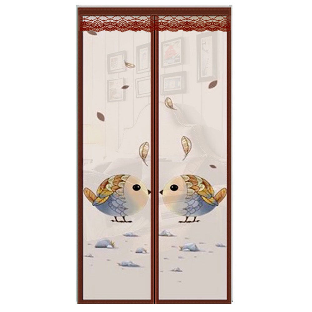 Moustiquaire De Porte Magnétique, 100X240Cm Fermeture Automatique